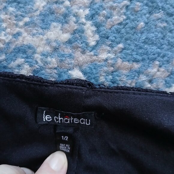 Vintage 90s Le Chateau Lace Mermaid Skirt Goth Victorian - Picture 6 of 7